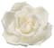 12 Pack: 13&#x22; Cream Rose Hanging Flower Head